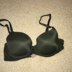Army green bra from PINK